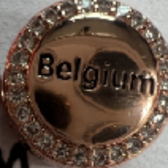 Pandora Belgium Flag Bead Exclusive Charm Bead Charm Travel Charm - Picture 2 of 2